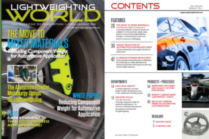 View the Latest Issue of <I>Lightweighting World</I>